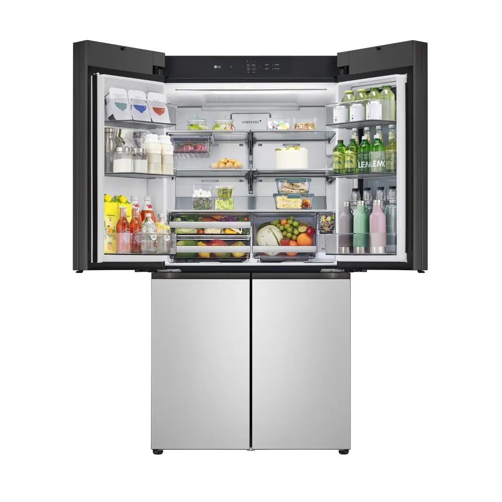 LG 디오스 AI 오브제컬렉션 STEM 베이직 냉장고 (노크온 더블매직스페이스) M876SVV582S 상세 7