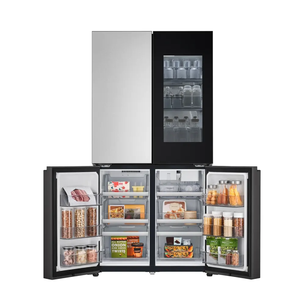LG 디오스 AI 오브제컬렉션 STEM 베이직 냉장고 (노크온 더블매직스페이스) M876SVV582S 상세 9