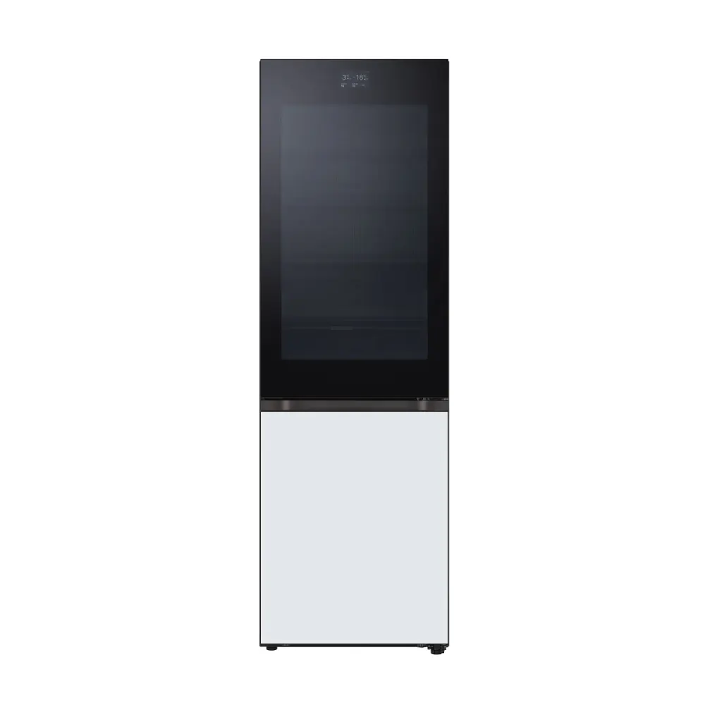 LG 모던엣지 냉장고 오브제컬렉션 노크온 Q343GIY183S 상세 1