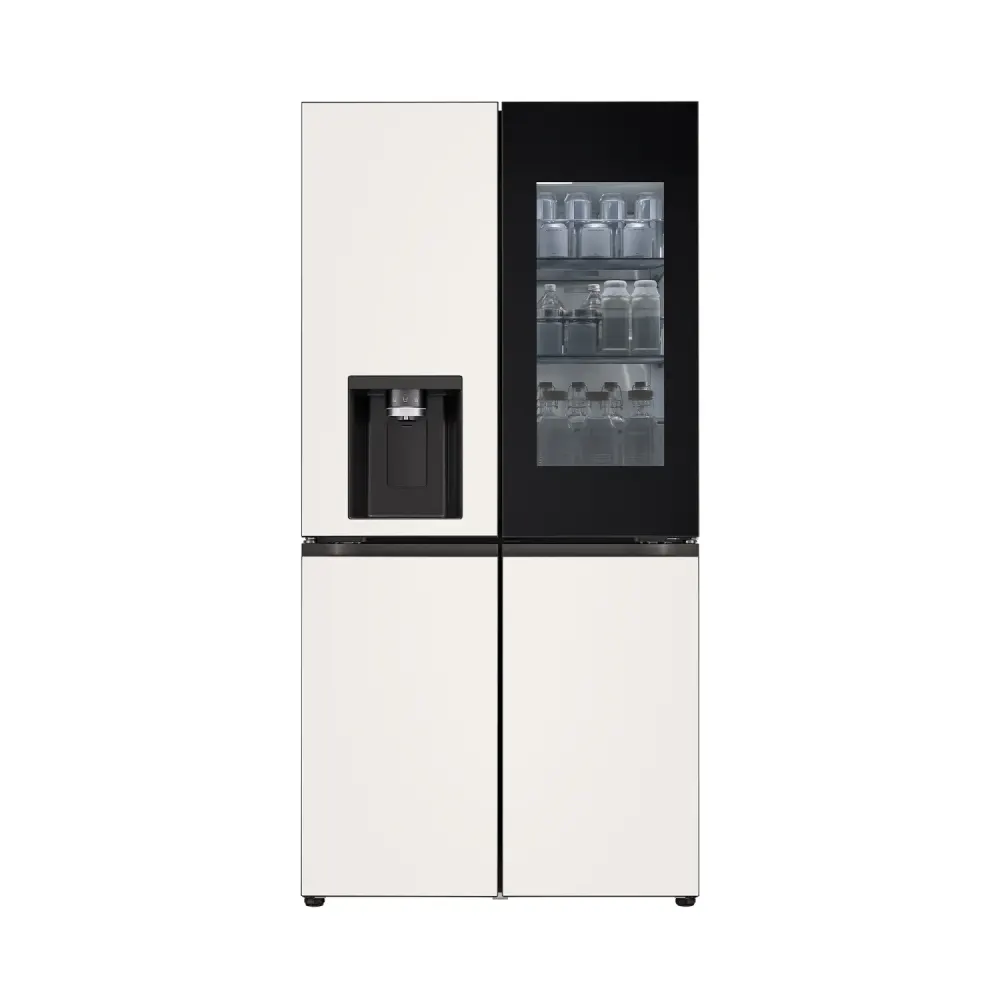 LG 디오스 AI 오브제컬렉션 STEM 얼음정수 냉장고 (노크온 매직스페이스) W826GBB482 상세 1