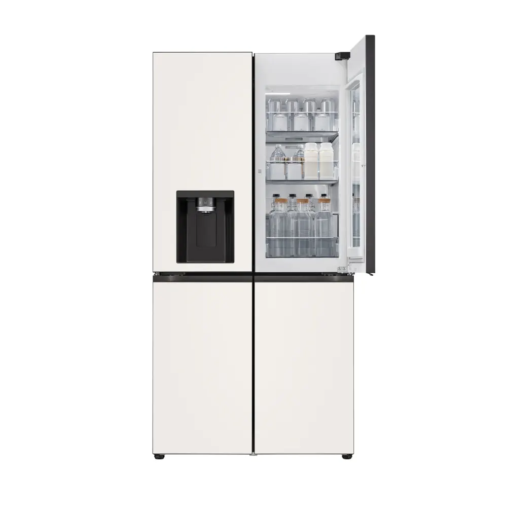 LG 디오스 AI 오브제컬렉션 STEM 얼음정수 냉장고 (노크온 매직스페이스) W826GBB482 상세 4