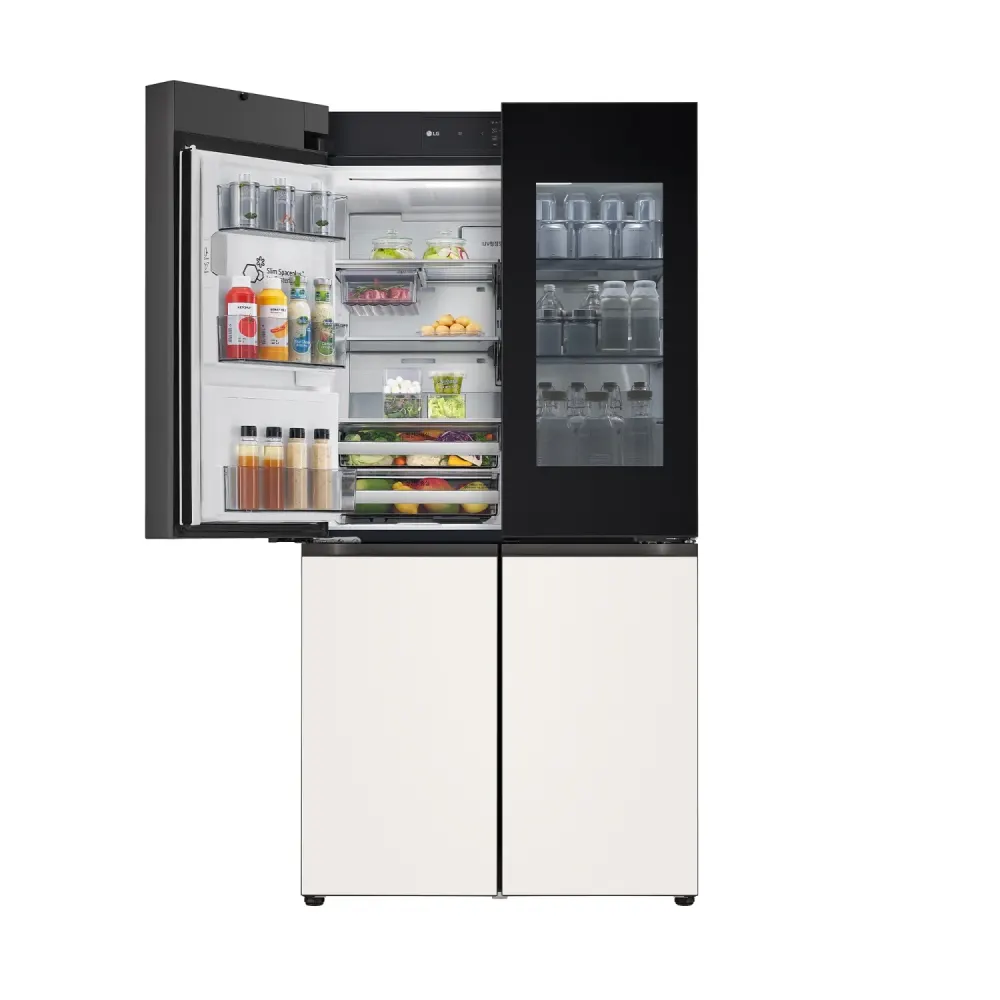 LG 디오스 AI 오브제컬렉션 STEM 얼음정수 냉장고 (노크온 매직스페이스) W826GBB482 상세 6