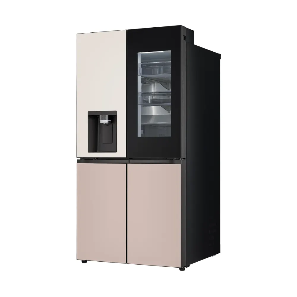 LG 디오스 AI 오브제컬렉션 STEM 얼음정수 냉장고 (노크온 매직스페이스) W826GGA482S 상세 2