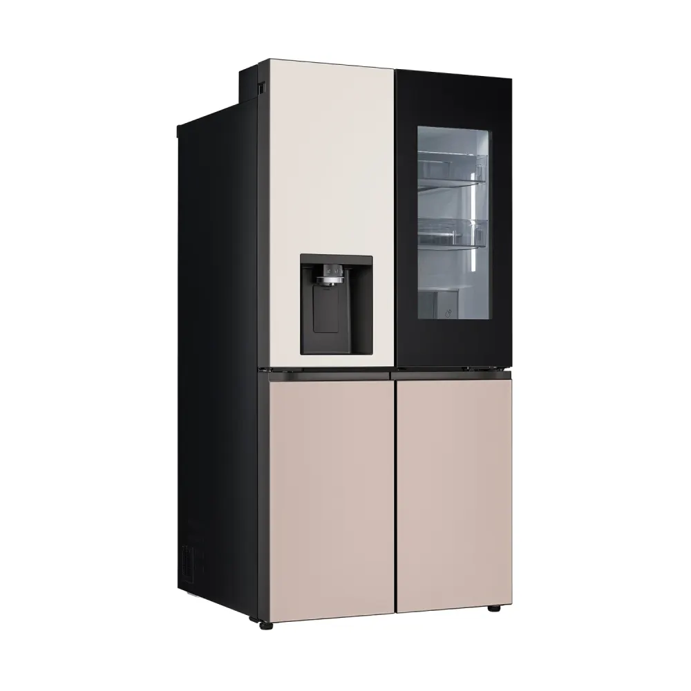 LG 디오스 AI 오브제컬렉션 STEM 얼음정수 냉장고 (노크온 매직스페이스) W826GGA482S 상세 3