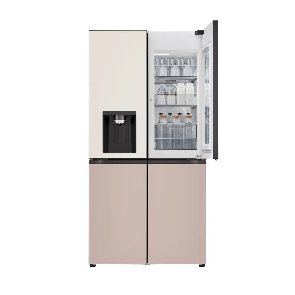 LG 디오스 AI 오브제컬렉션 STEM 얼음정수 냉장고 (노크온 매직스페이스) W826GGA482S 상세 4