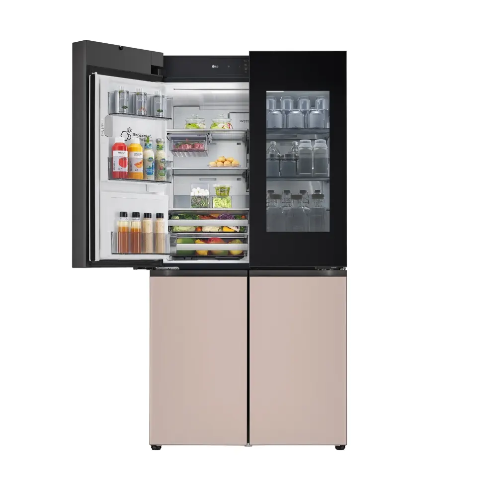 LG 디오스 AI 오브제컬렉션 STEM 얼음정수 냉장고 (노크온 매직스페이스) W826GGA482S 상세 6
