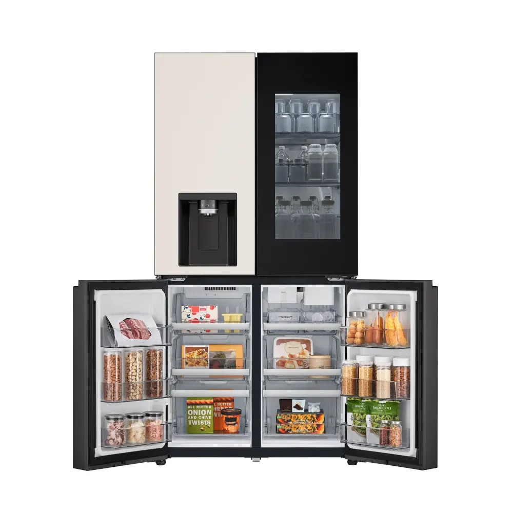 LG 디오스 AI 오브제컬렉션 STEM 얼음정수 냉장고 (노크온 매직스페이스) W826GGA482S 상세 9