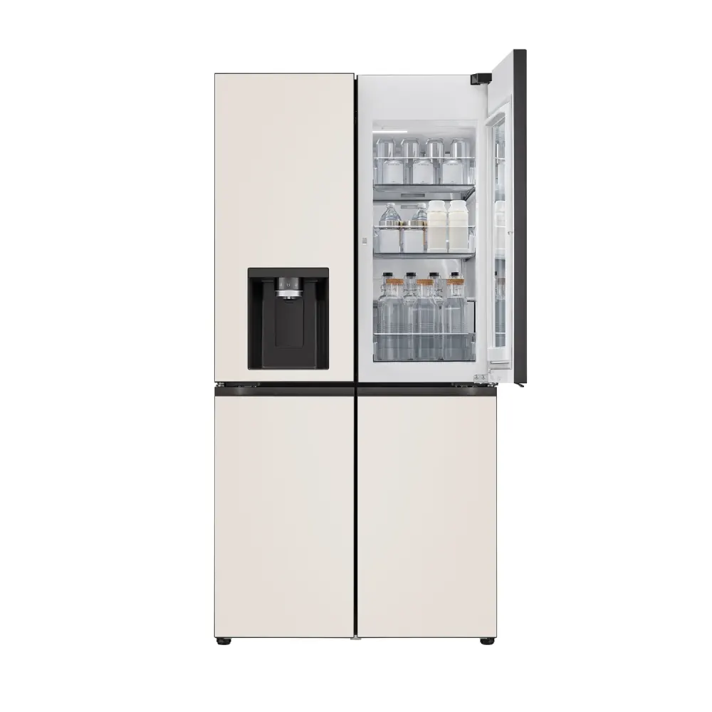 LG 디오스 AI 오브제컬렉션 STEM 얼음정수 냉장고 (노크온 매직스페이스) W826GGG482S 상세 4