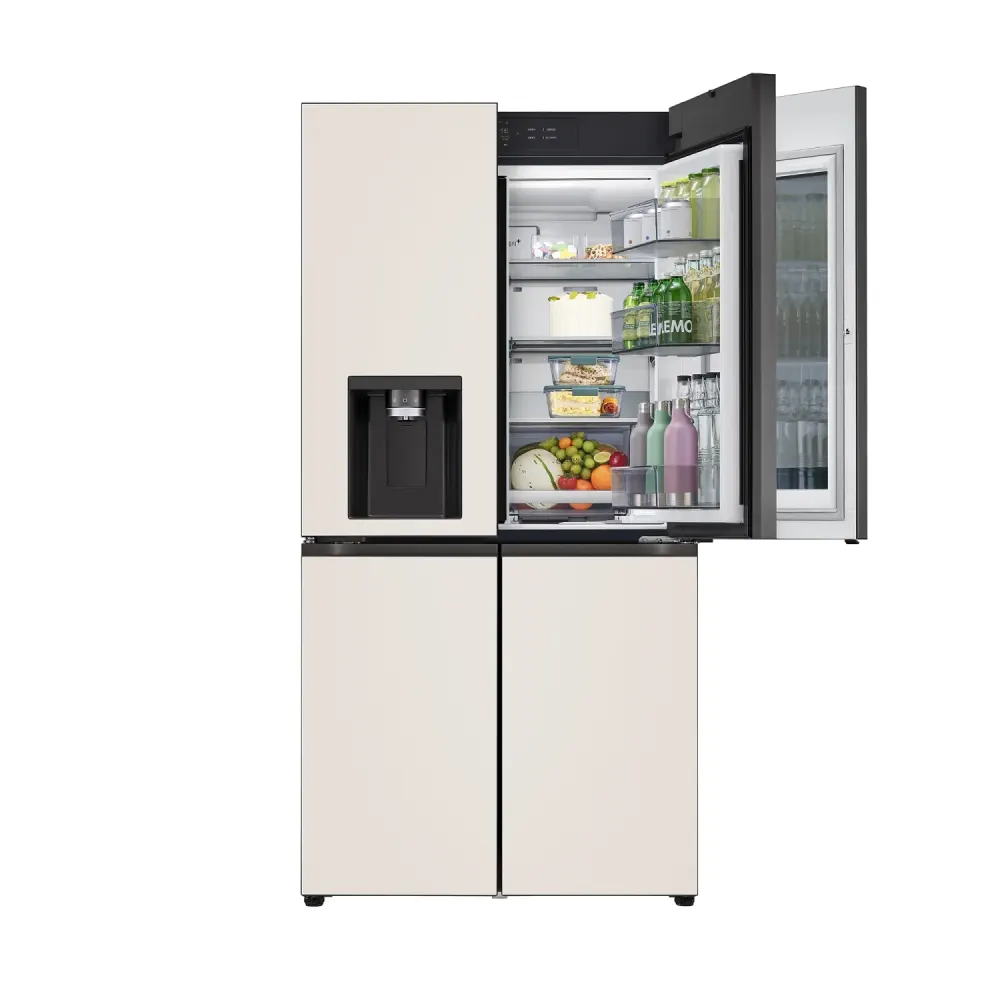 LG 디오스 AI 오브제컬렉션 STEM 얼음정수 냉장고 (노크온 매직스페이스) W826GGG482S 상세 5