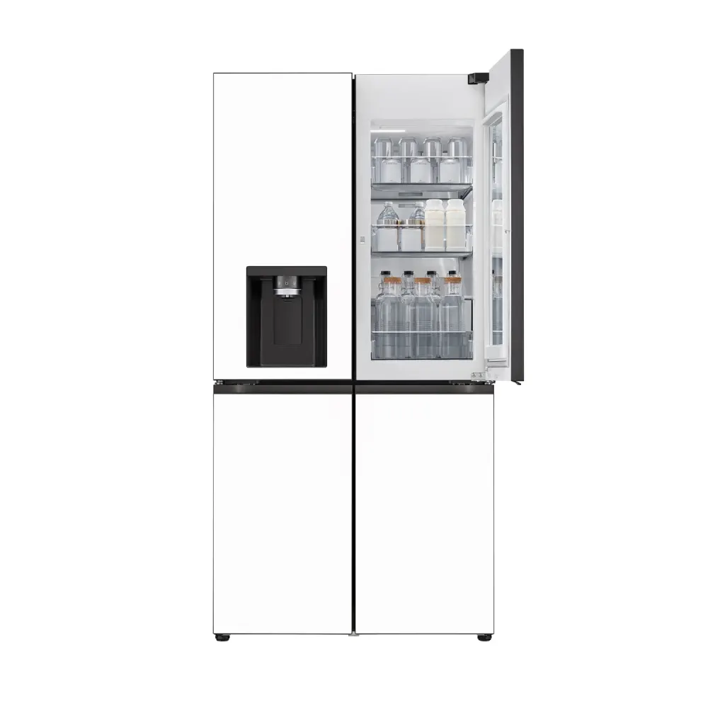 LG 디오스 AI 오브제컬렉션 STEM 얼음정수 냉장고 (노크온 매직스페이스) W826GQQ482S 상세 4