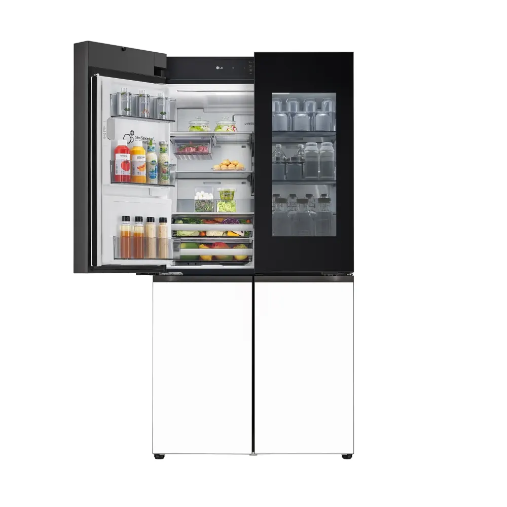 LG 디오스 AI 오브제컬렉션 STEM 얼음정수 냉장고 (노크온 매직스페이스) W826GQQ482S 상세 6