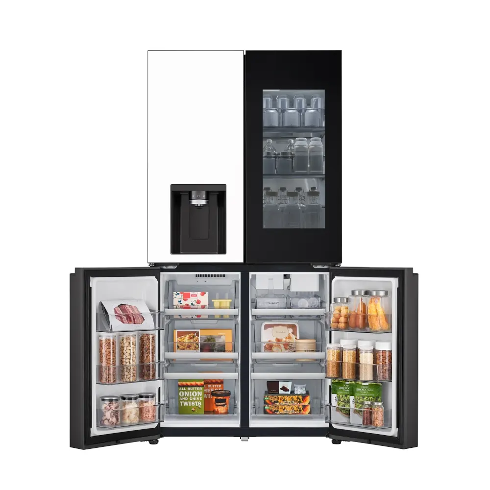 LG 디오스 AI 오브제컬렉션 STEM 얼음정수 냉장고 (노크온 매직스페이스) W826GQQ482S 상세 9