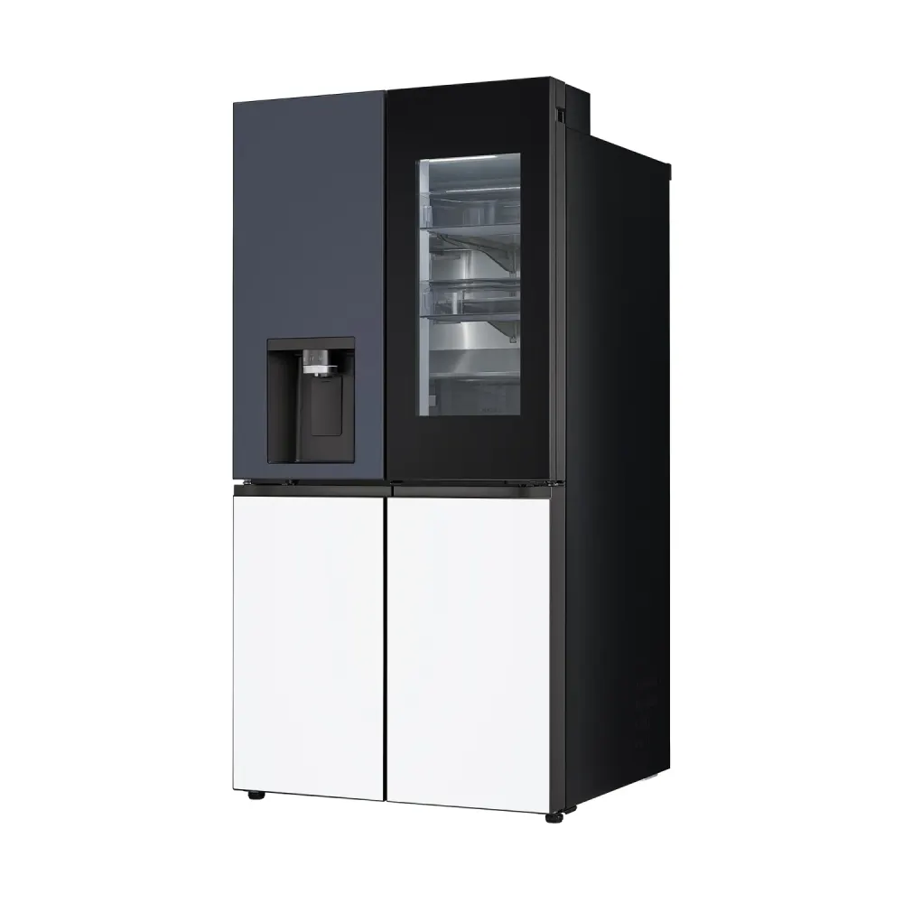 LG 디오스 AI 오브제컬렉션 STEM 얼음정수 냉장고 (노크온 매직스페이스) W826MNQ482S 상세 2