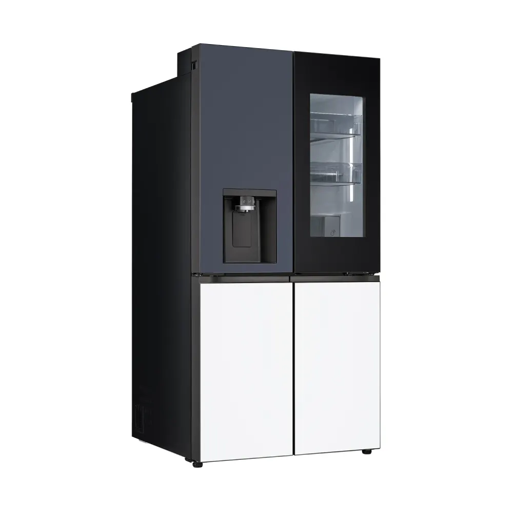 LG 디오스 AI 오브제컬렉션 STEM 얼음정수 냉장고 (노크온 매직스페이스) W826MNQ482S 상세 3
