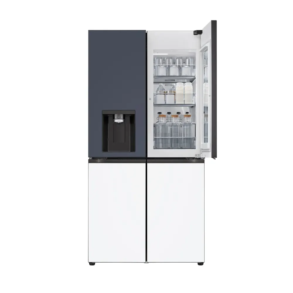 LG 디오스 AI 오브제컬렉션 STEM 얼음정수 냉장고 (노크온 매직스페이스) W826MNQ482S 상세 4