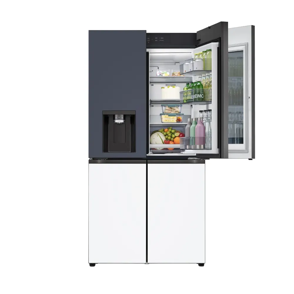 LG 디오스 AI 오브제컬렉션 STEM 얼음정수 냉장고 (노크온 매직스페이스) W826MNQ482S 상세 5