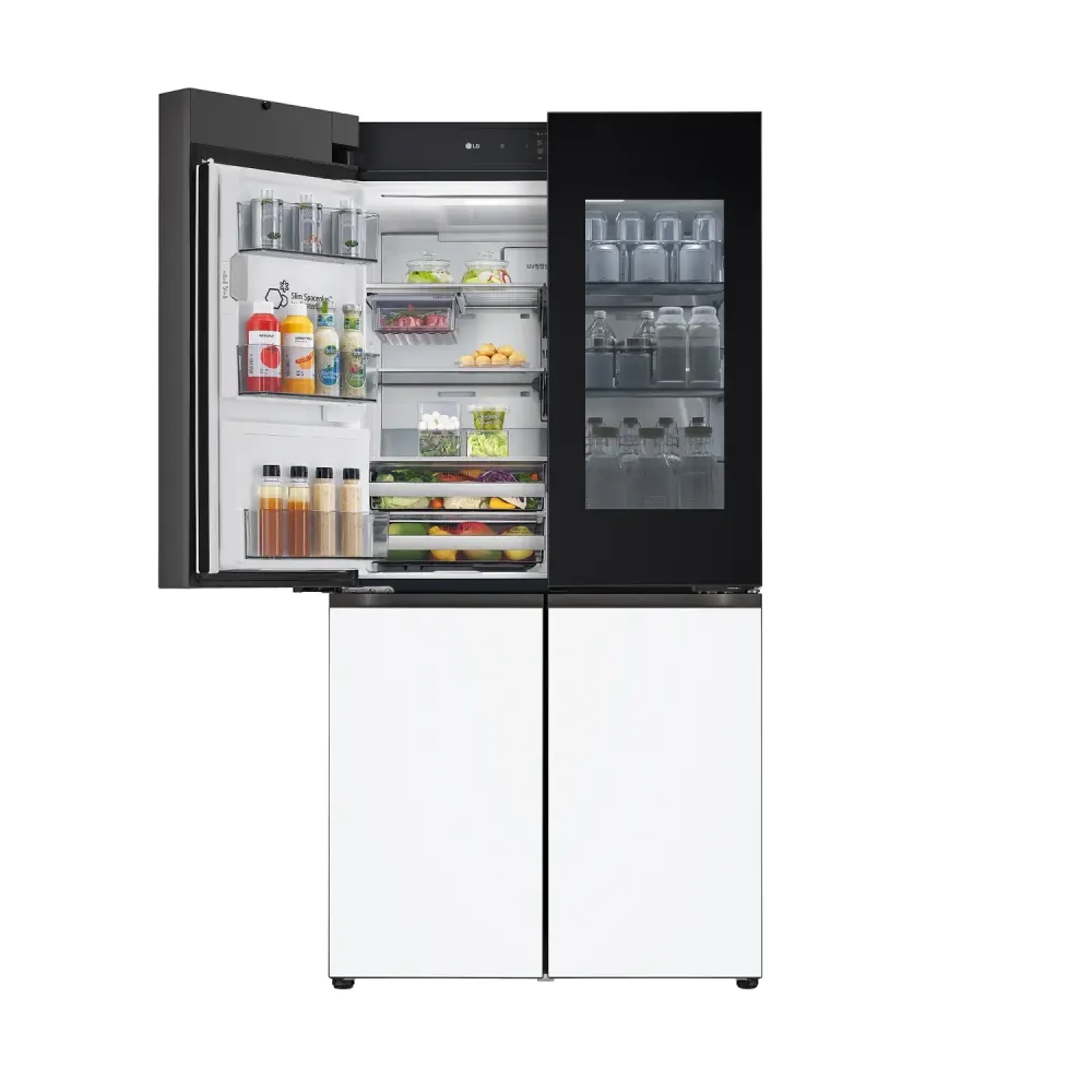 LG 디오스 AI 오브제컬렉션 STEM 얼음정수 냉장고 (노크온 매직스페이스) W826MNQ482S 상세 6