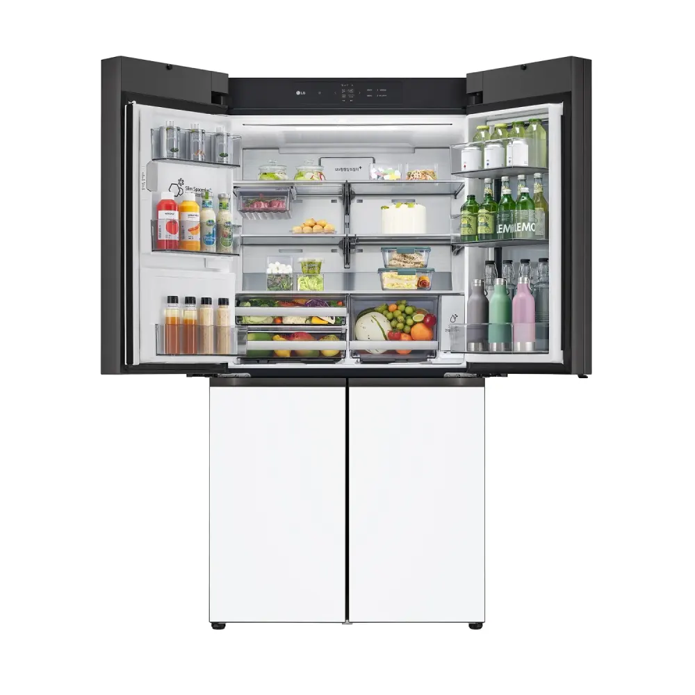 LG 디오스 AI 오브제컬렉션 STEM 얼음정수 냉장고 (노크온 매직스페이스) W826MNQ482S 상세 7