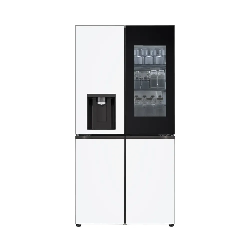 LG 디오스 AI 오브제컬렉션 STEM 얼음정수 냉장고 (노크온 매직스페이스) W826MQQ482S 상세 1