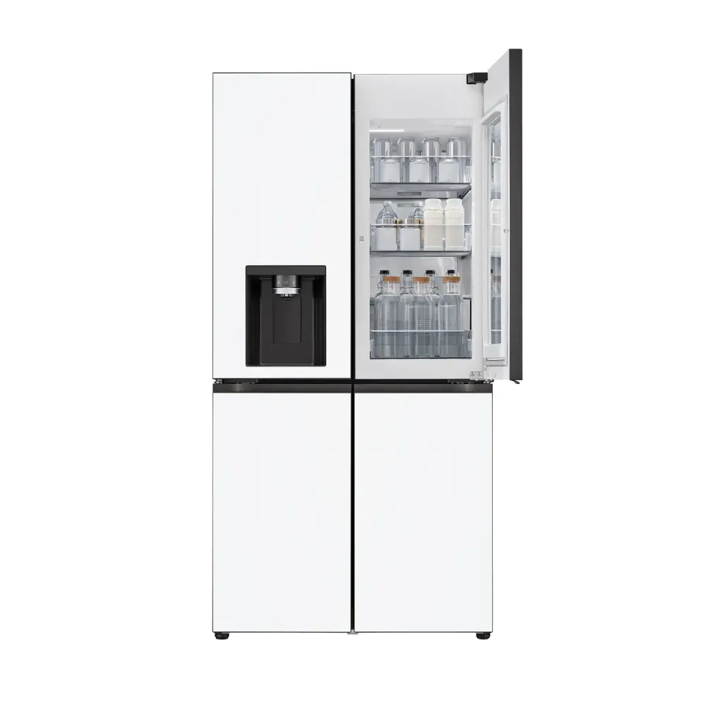 LG 디오스 AI 오브제컬렉션 STEM 얼음정수 냉장고 (노크온 매직스페이스) W826MQQ482S 상세 4