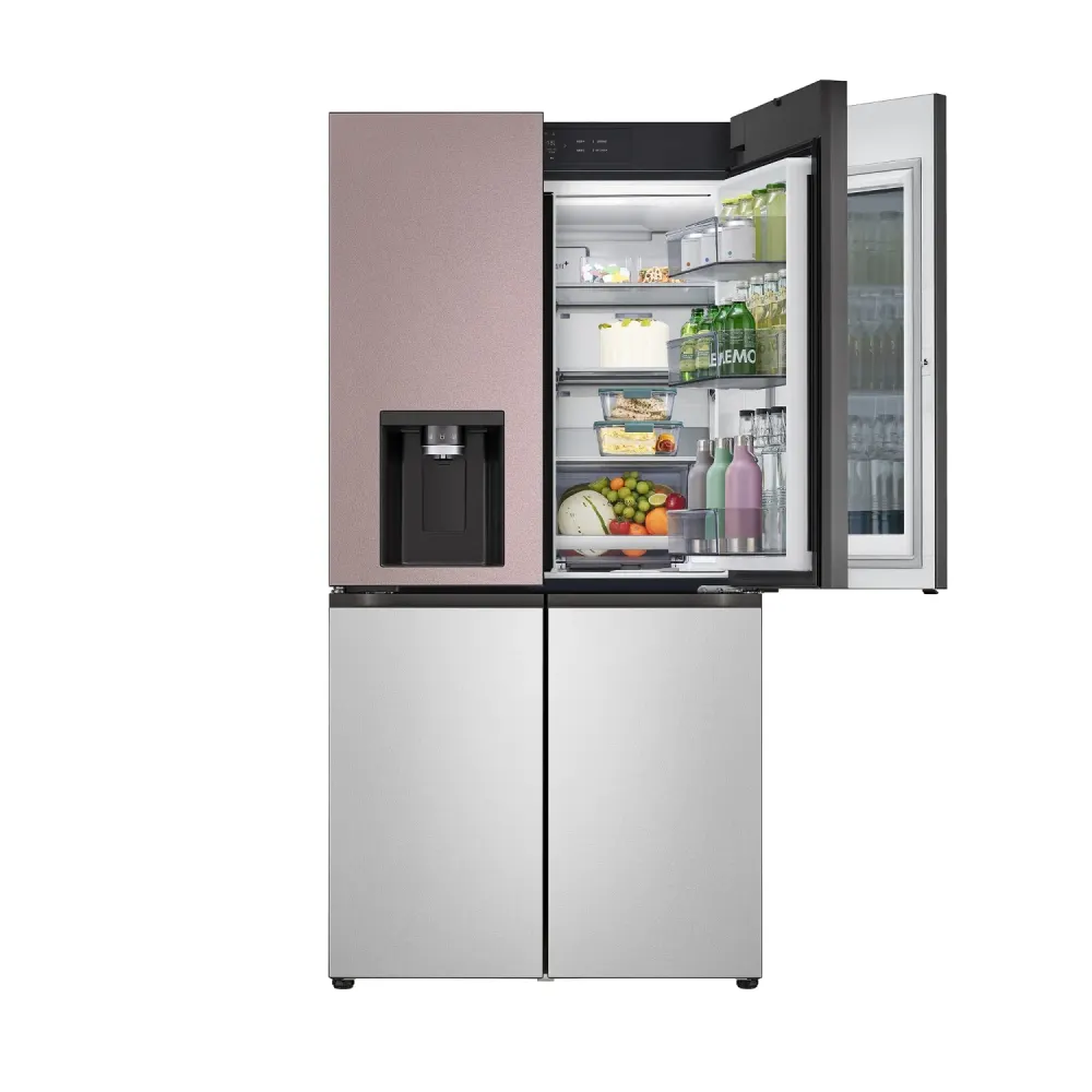LG 디오스 AI 오브제컬렉션 STEM 얼음정수 냉장고 (노크온 매직스페이스) W826SKV482S 상세 4