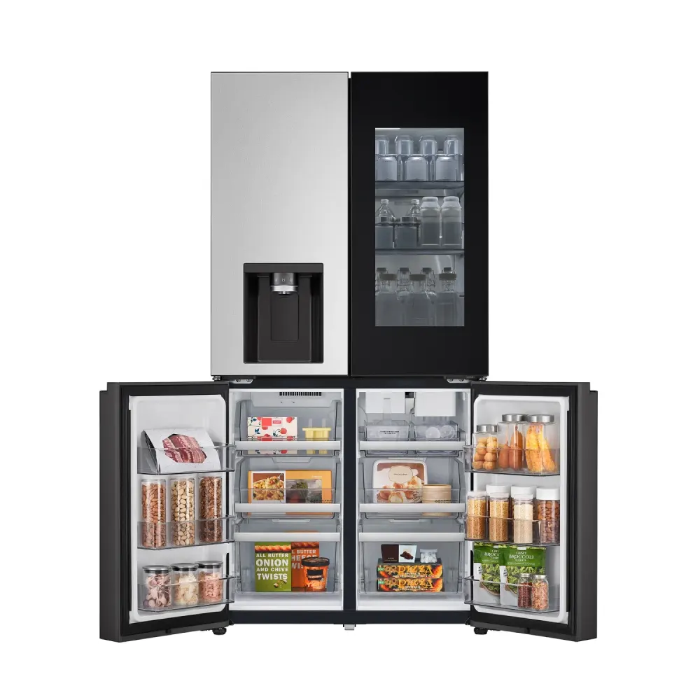 LG 디오스 AI 오브제컬렉션 STEM 얼음정수 냉장고 (노크온 매직스페이스) W826SVV482S 상세 9