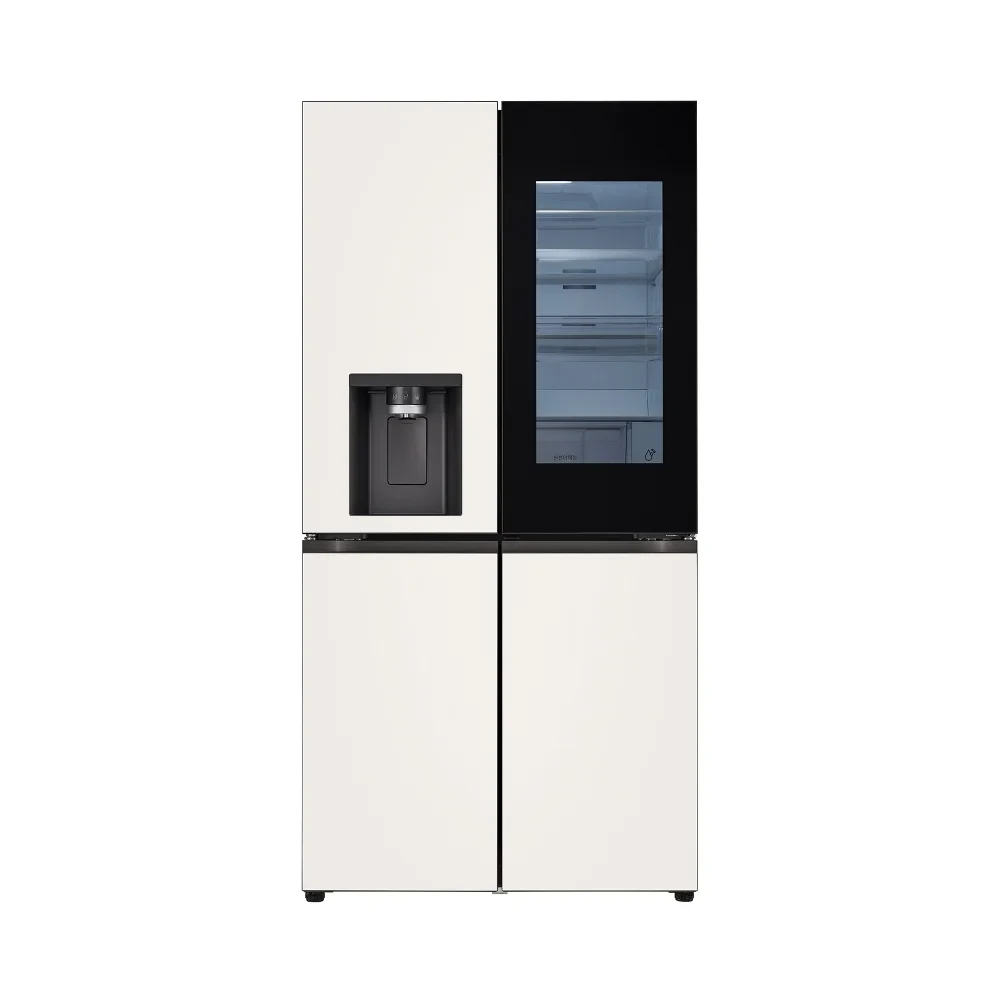 LG 디오스 AI 오브제컬렉션 STEM 얼음정수 냉장고 (노크온 매직스페이스) J826GBB442
