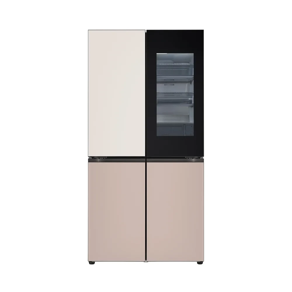 LG 디오스 AI 오브제컬렉션 STEM 베이직 냉장고 (노크온 더블매직스페이스) M876GGA582S