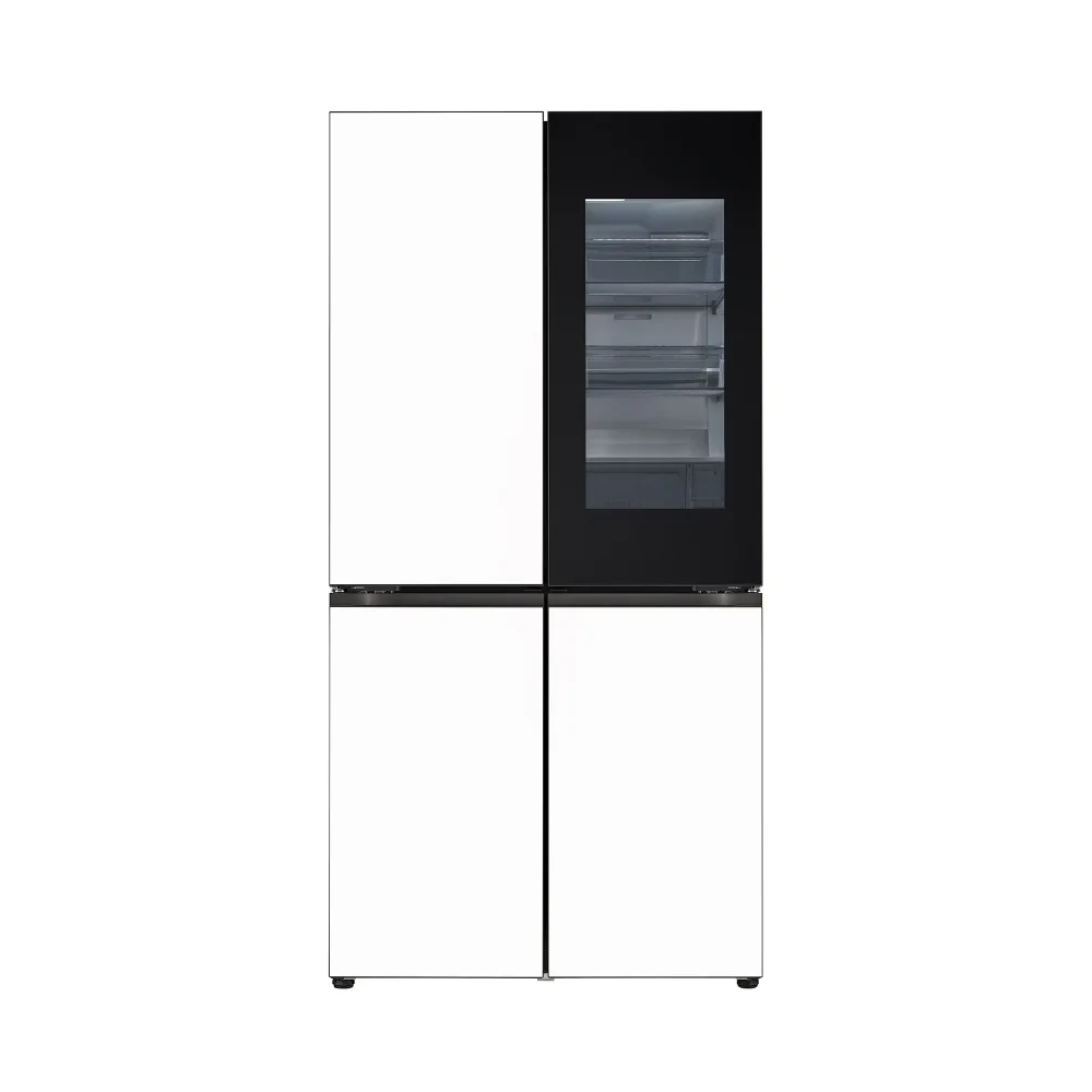 LG 디오스 AI 오브제컬렉션 STEM 베이직 냉장고 (노크온 더블매직스페이스) M876GQQ582S