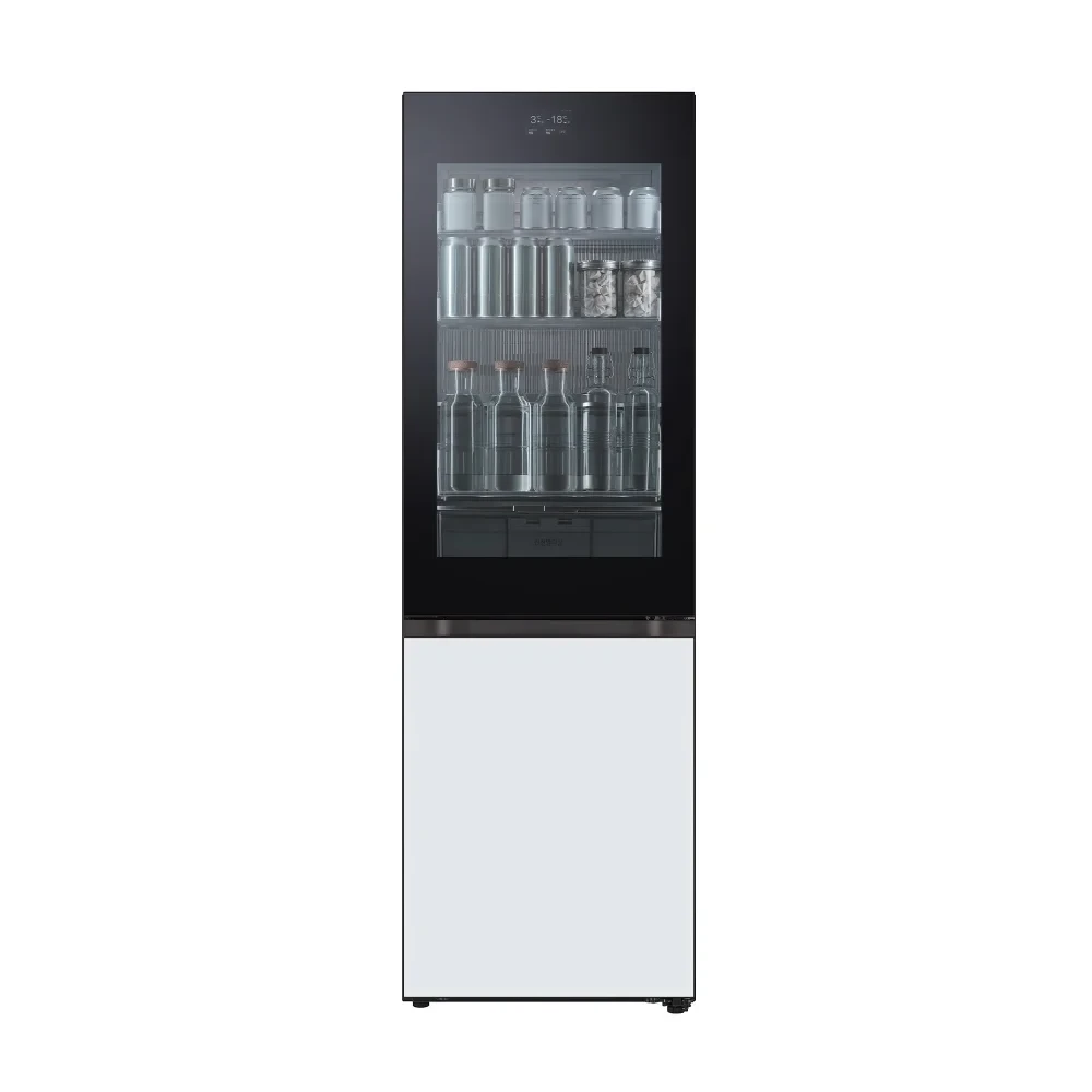 LG 모던엣지 냉장고 오브제컬렉션 노크온 Q343GIY183S