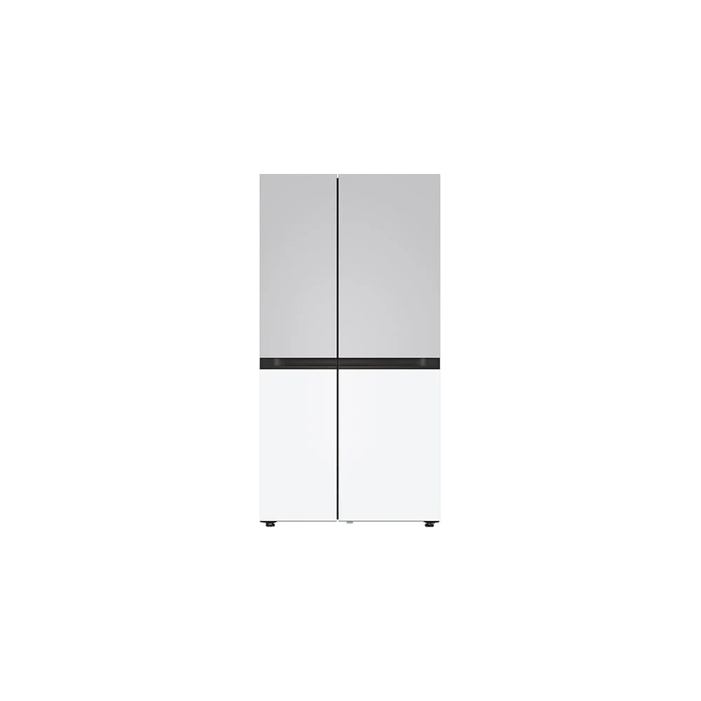 LG 디오스 AI 오브제컬렉션 832L 양문형 냉장고 그레이/화이트