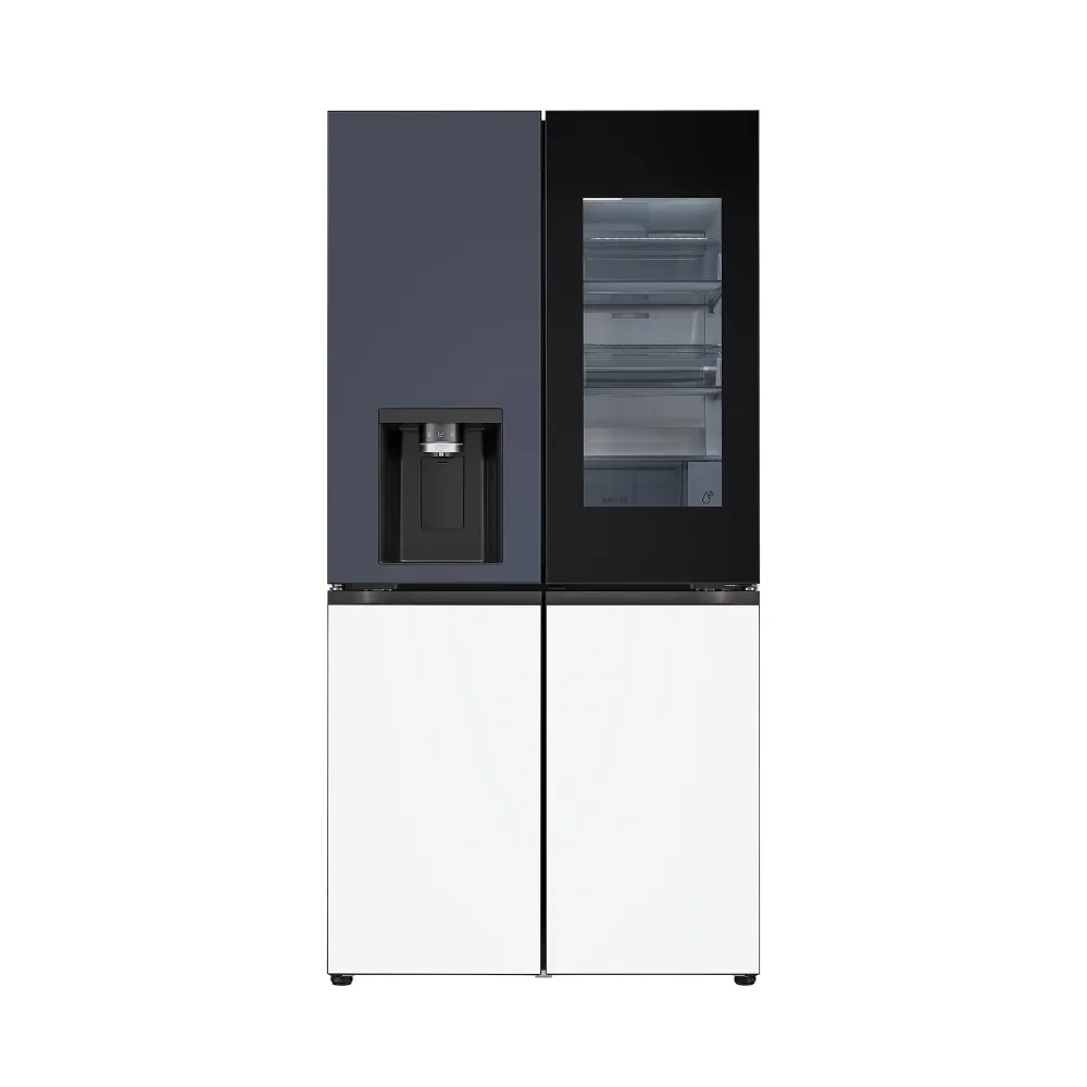 LG 디오스 AI 오브제컬렉션 STEM 얼음정수 냉장고 (노크온 매직스페이스) W826MNQ482S