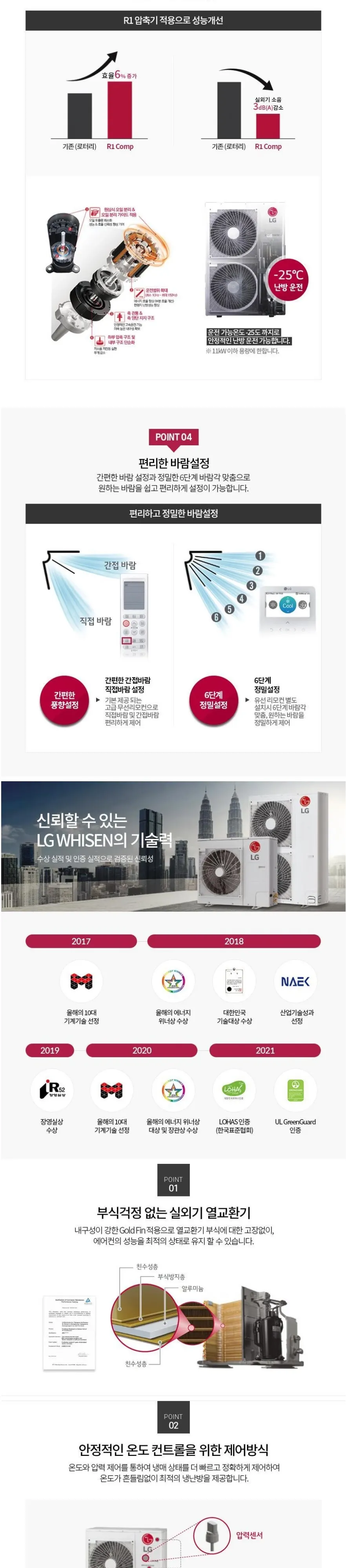 LG (1등급) 냉난방기 스탠드 23평 상세 2