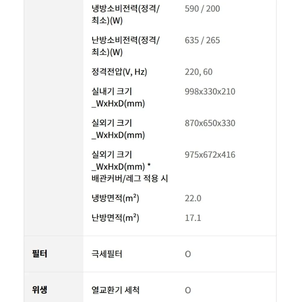 LG전자 휘센 사계절 벽걸이 냉난방기 22㎡ 상세 32