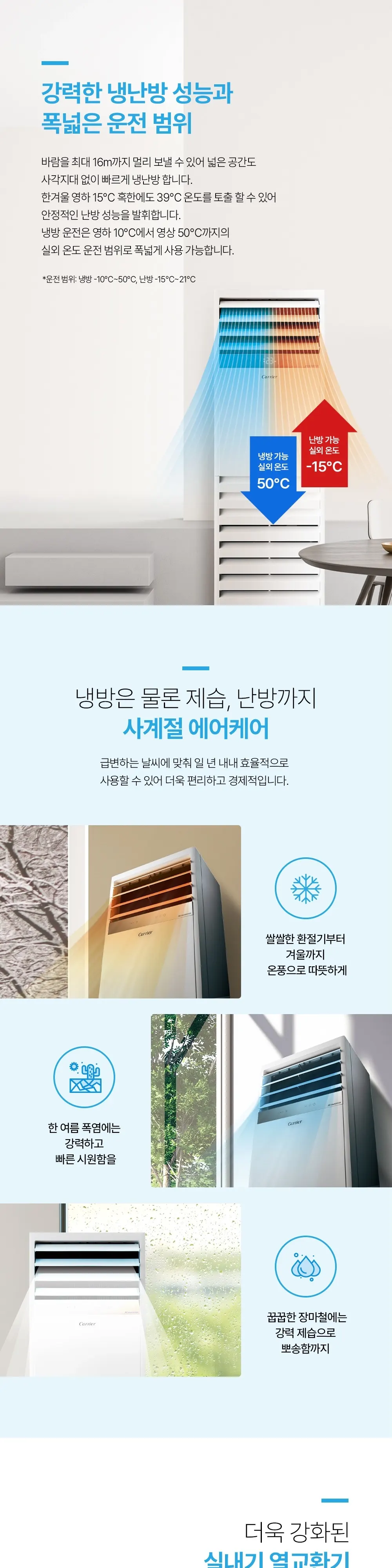 오텍캐리어 캐리어 냉난방기 MPAC 스탠다드 40평 삼상 RAMQ-1452KAWSX 상세 4