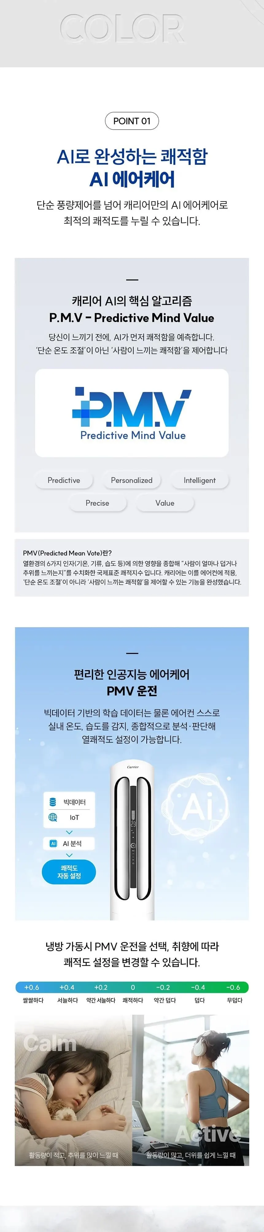 오텍캐리어 캐리어 에어로 18단 스탠드 냉난방기 23평 상세 2