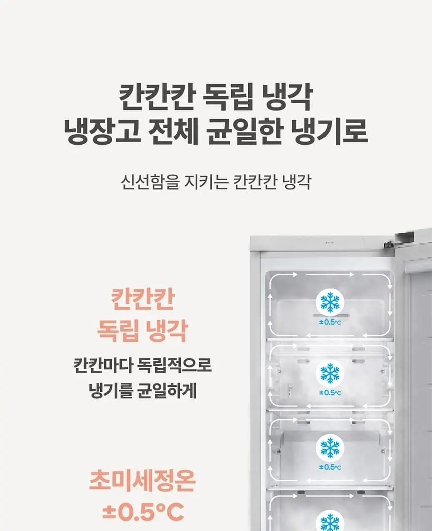 하이얼 글램글라스 슬림 스탠드형 1도어 김치냉장고 121L 글램화이트 상세 21