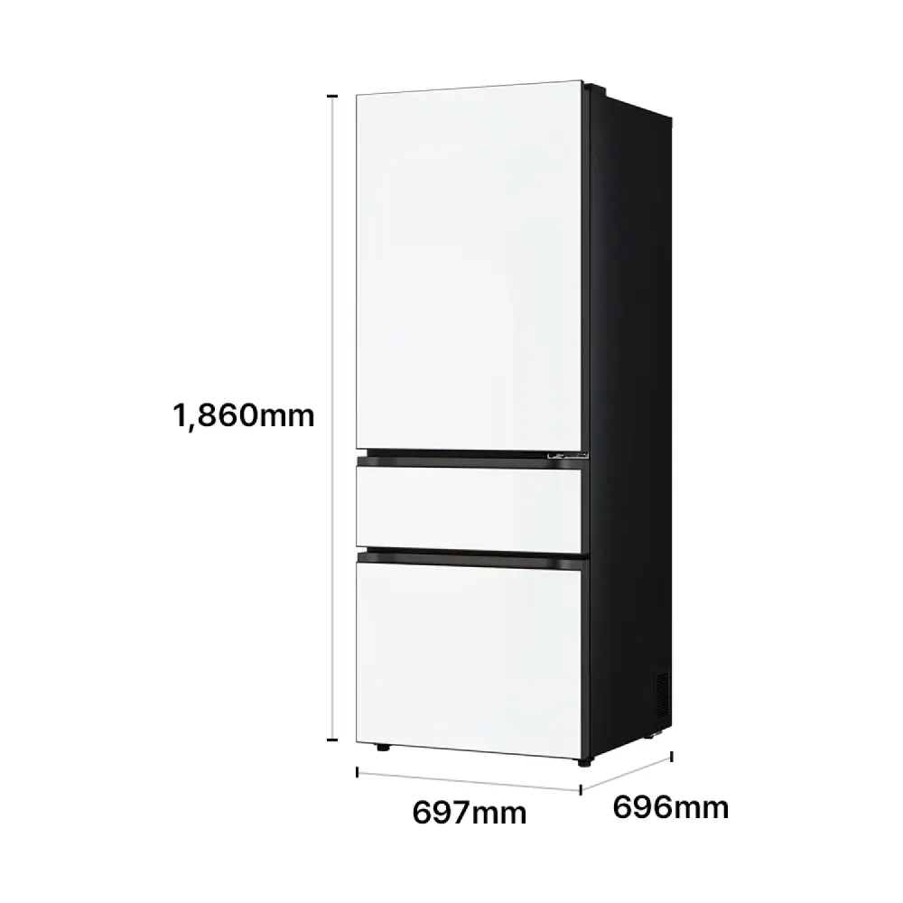 LG 디오스 AI 오브제컬렉션 김치톡톡 Fit & Max Z386GQQ281 상세 1