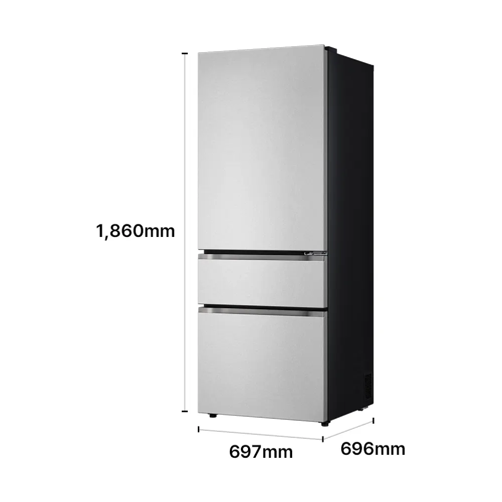 LG 디오스 AI 오브제컬렉션 김치톡톡 Fit & Max Z386SVV281 상세 1