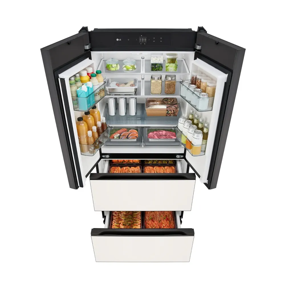 LG 디오스 오브제컬렉션 김치톡톡 Fit & Max Z484GCB123S 상세 8