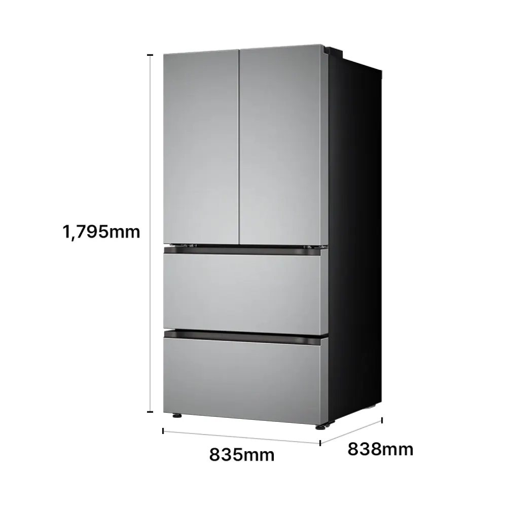 LG 디오스 AI 오브제컬렉션 김치톡톡 Z490MPSF12 상세 1