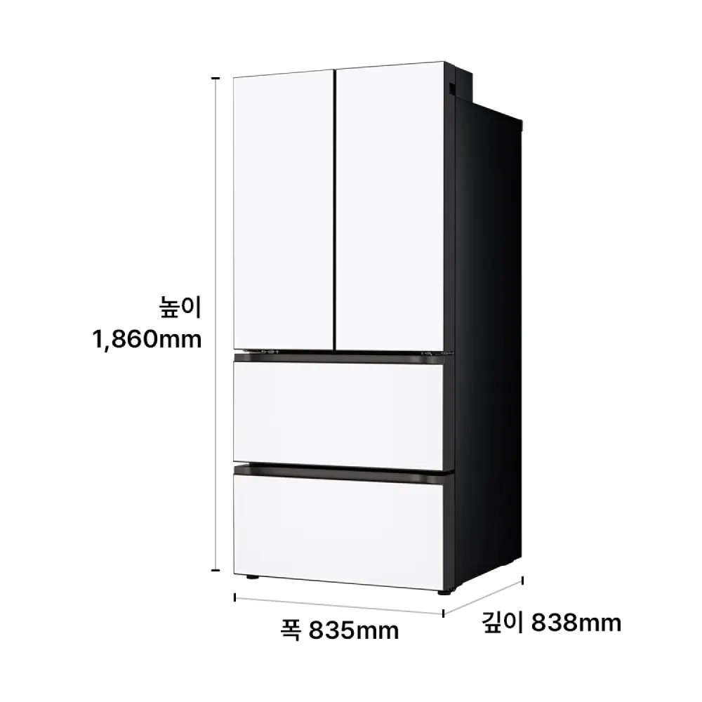 LG 디오스 AI 오브제컬렉션 김치톡톡 Z495GQQ271 상세 1