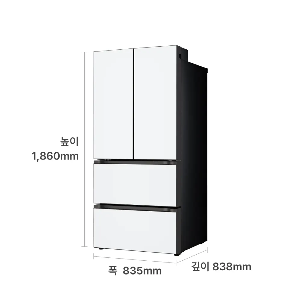 LG 디오스 AI 오브제컬렉션 김치톡톡 Z495MQQ212 상세 1