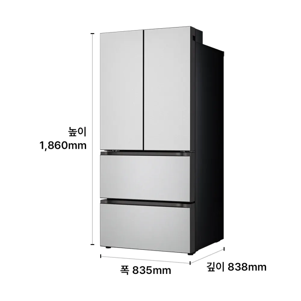 LG 디오스 AI 오브제컬렉션 김치톡톡 Z495SVV271 상세 1
