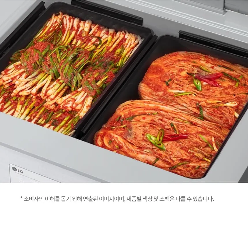 LG 디오스 김치냉장고 뚜껑형 128L 상세 5
