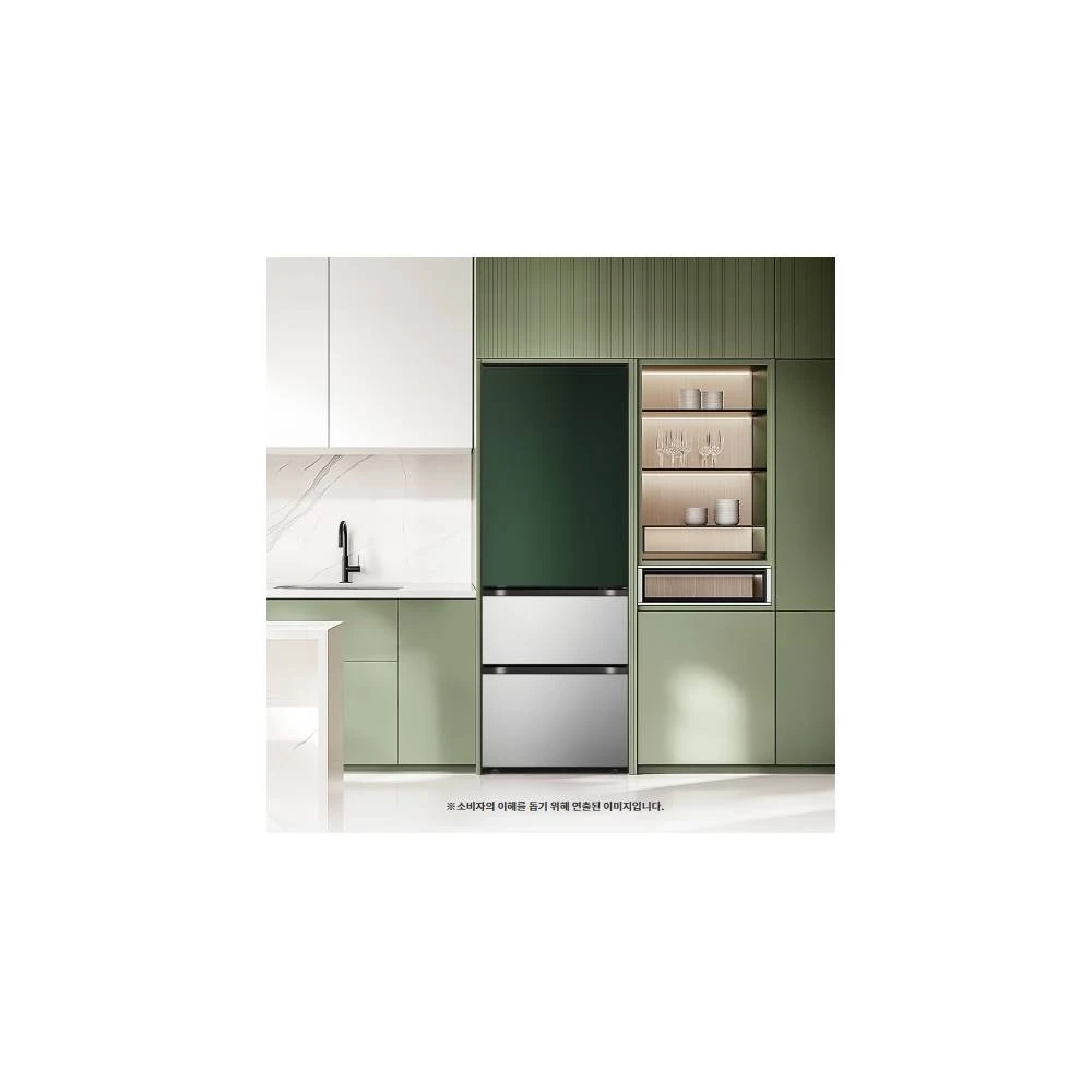LG 김치냉장고 오브제컬렉션 김치톡톡 Fit & Max 324L Z334SGS171