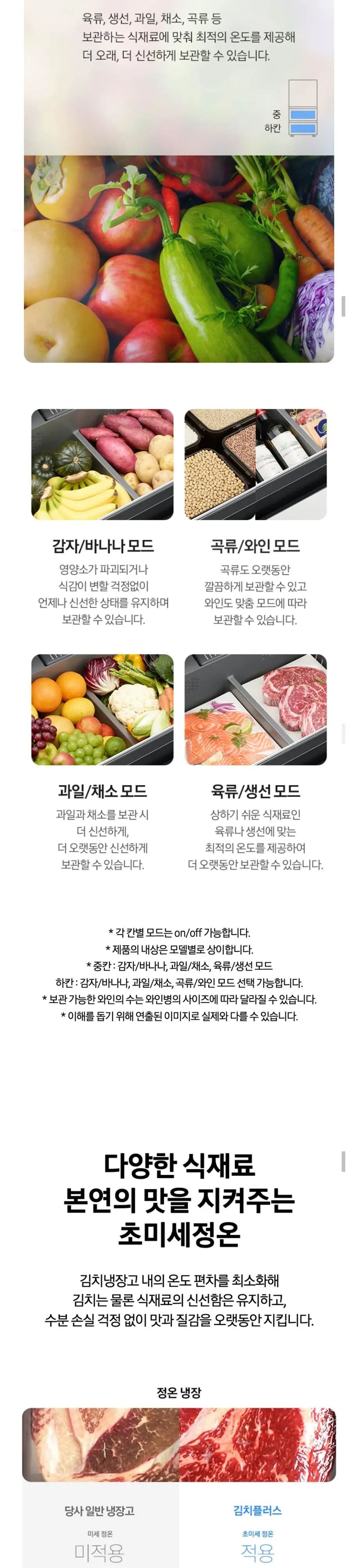 삼성 김치냉장고 328L RQ33DG71J3S9 리파인드 이녹스(메탈) 상세 4
