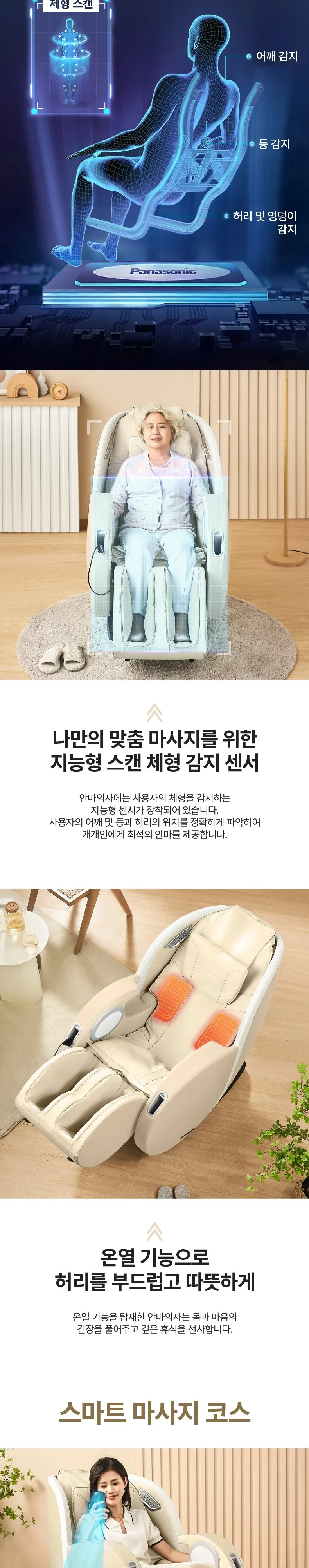 파나소닉 안마의자 EP-MA22(G) 상세 3