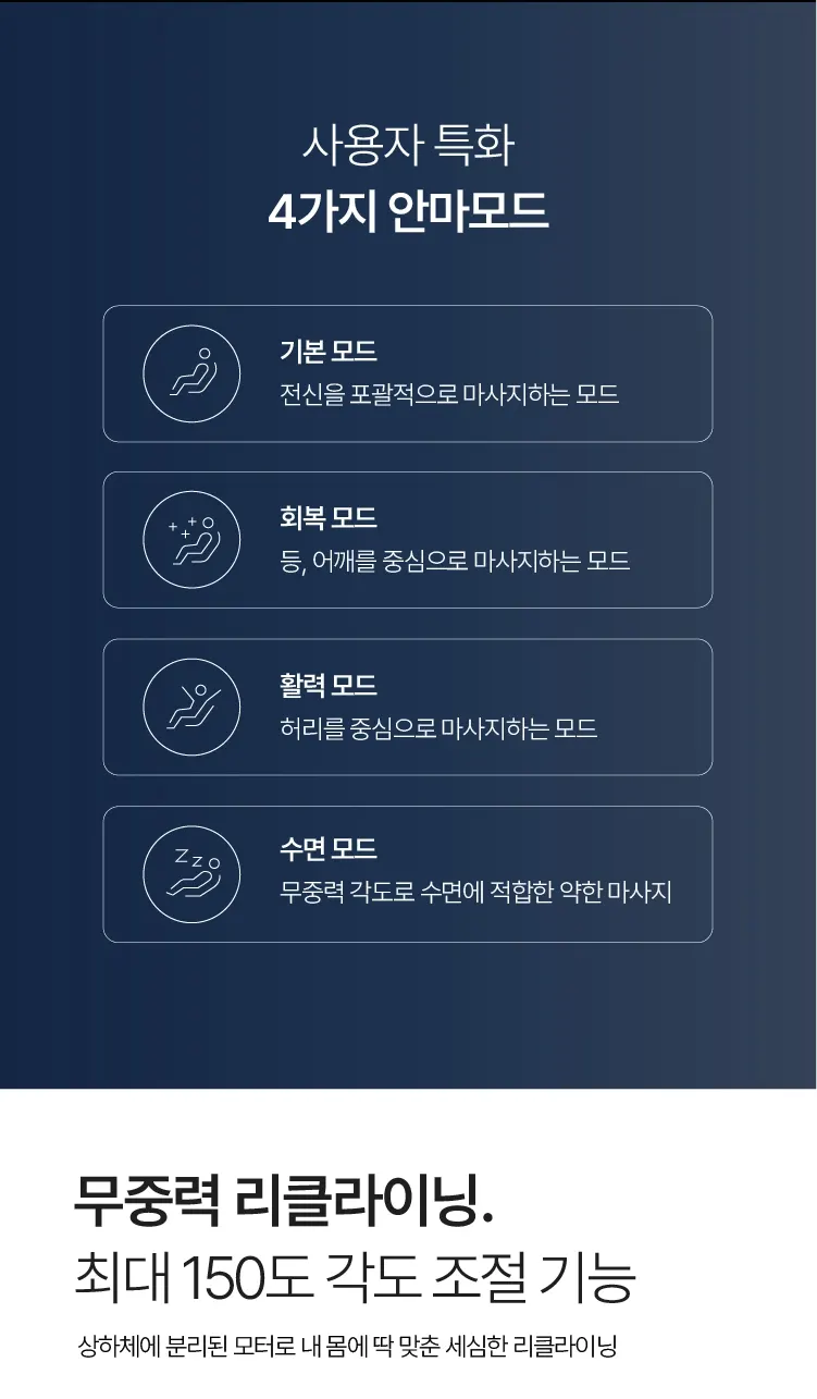 누하스 루나L 리클라이너 안마의자 상세 7