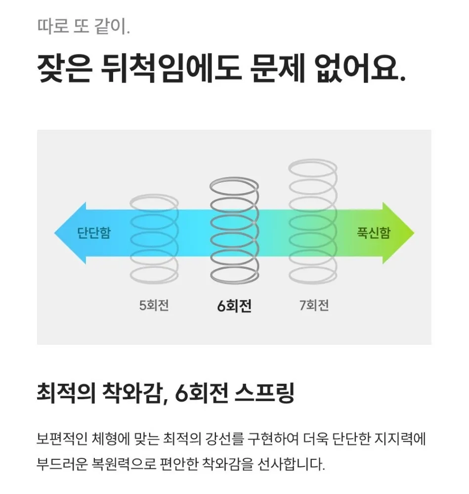 쿠쿠 레스티노 매트리스 K 상세 15